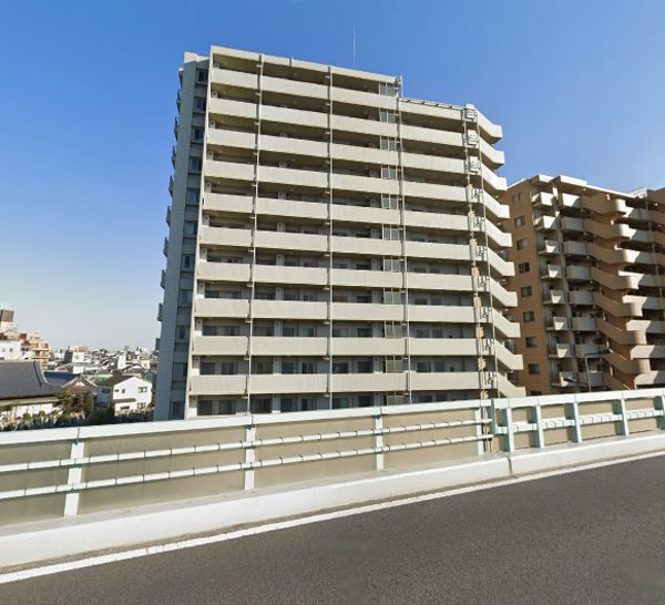 サンクレイドル葛飾外観２｜サンクレイドル葛飾は国道6号（水戸街道）沿いに立地します。