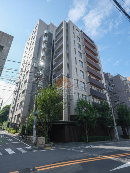 プラウド神楽坂外観１｜プラウド神楽坂は、平成25年築、13階建てのマンションです。