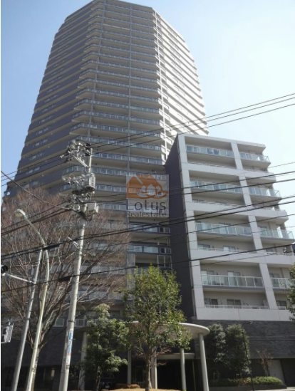 神楽坂アインスタワー外観１｜神楽坂アインスタワーは、26階建ての免震構造タワーレジデンスです。
