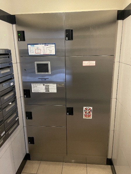 サンクレイドル葛飾共用部２｜宅配ボックスもあります。