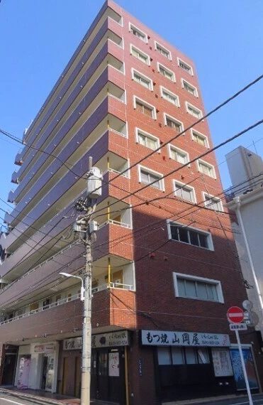 御徒町グリーンプラザ外観２｜御徒町グリーンプラザは昭和57年築、9階建てのマンションです。