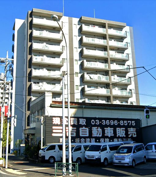 ヴァルセーナ新小岩外観２｜ヴァルセーナ新小岩は平成２５年築、10階建てのマンションです。