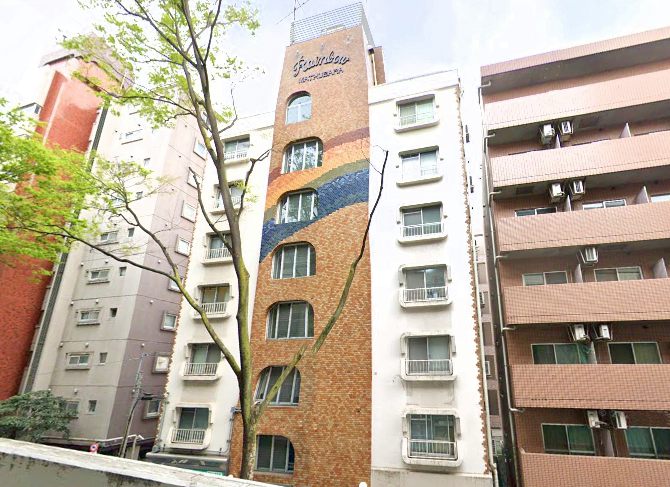 レインボー松原外観１｜レインボー松原は昭和５１年築、７階建てのマンションです。