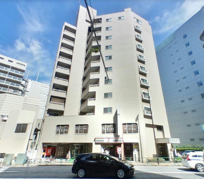パシフィックワコー外観１｜パシフィックワコーは昭和45年築、11階建てです。