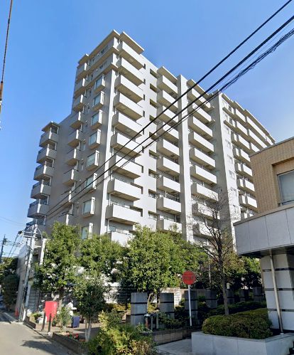 中野桃園シティハウス外観１｜中野桃園シティハウスは平成７年築、12階建てのマンションです。