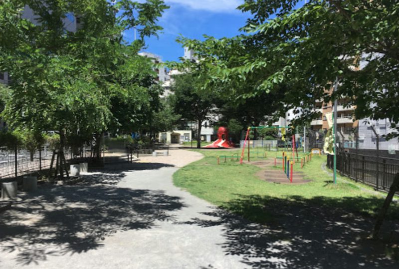恵比寿東公園600｜南側には「恵比寿東公園」があり、日当たり良好です。