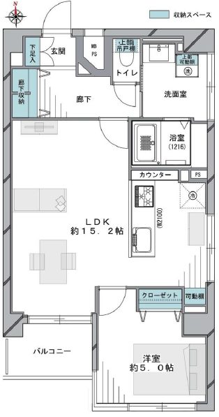 サンレイ天神橋103間取図