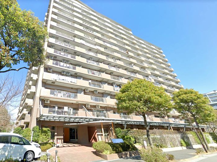 ティーズガーデン外観１｜大規模マンションです。