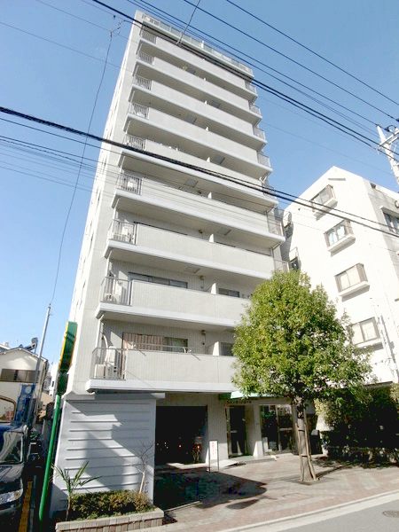 シティポート北千住外観２｜シティポート北千住は平成４年築、１１階建てのマンションです。