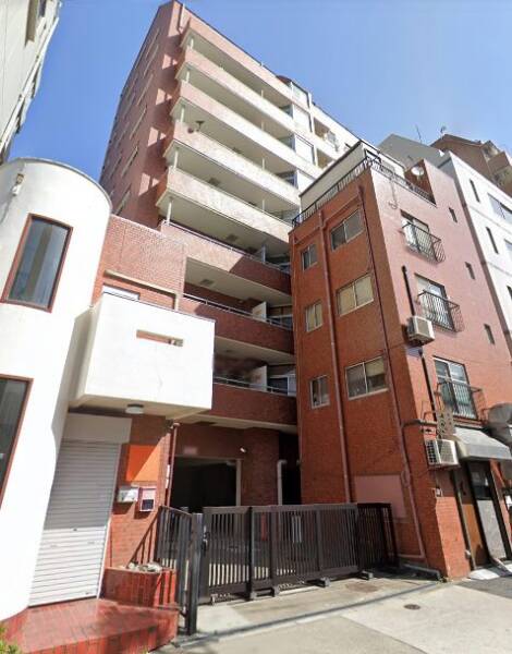レック芝公園マンション外観１｜レック芝公園マンションは昭和５４年築、１２階建てのマンションです。