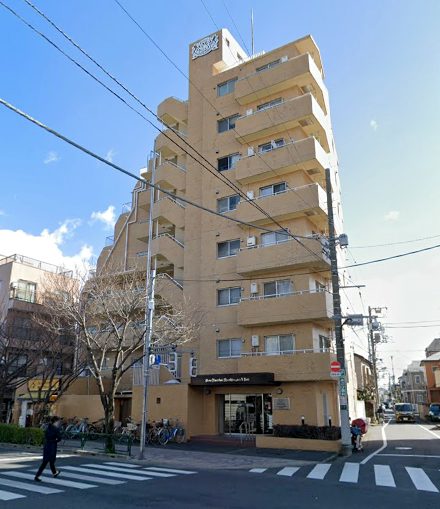 ライオンズマンション東長崎第２外観１｜ライオンズマンション東長崎第２は昭和58年築、８階建のマンションです。
