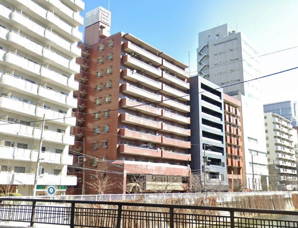 ニックハイム五反田外観２｜ニックハイム五反田は昭和58年築、11階建てのマンションです。