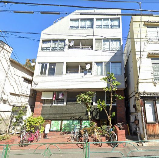 サンライズ千駄木外観１｜サンライズ千駄木は昭和55年築、5階建てのマンションです。