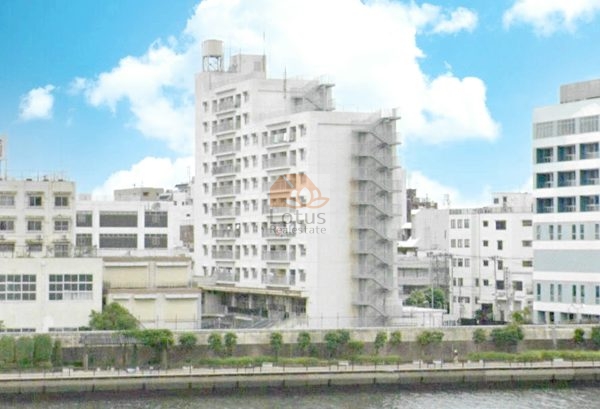 今戸住宅外観３｜今戸住宅は昭和52年築、11階建てのマンションです。隅田川リバーサイドに立地します。