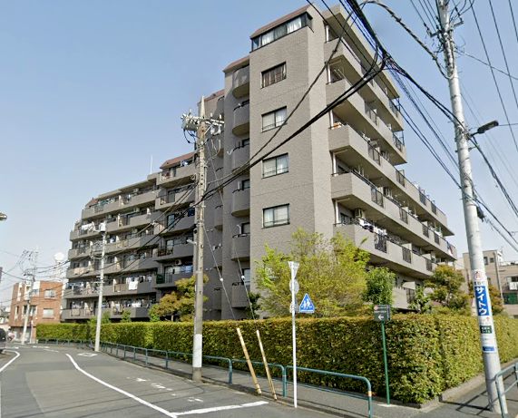 サンリット西新井外観2｜サンリット西新井は平成７年築、７階建てのマンションです。