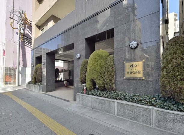 クリオ蔵前壱番館エントランス１｜大江戸線「蔵前」駅から徒歩1分の立地です。