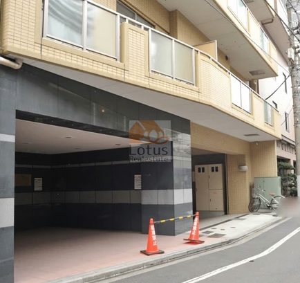 ドメイン入谷ステーションプラザエントランス１｜エントランスは昭和通りの反対側になります。