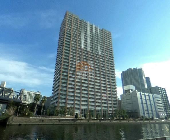 パークタワー品川ベイワード外観３｜パークタワー品川ベイワードは高浜運河に面した32階建てのタワーマンションです。