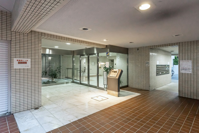 マートルコート武蔵小山エントランス２｜管理体制良好です。