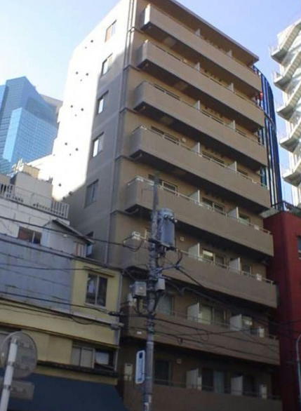 菱和パレス銀座８丁目外観｜菱和パレス銀座八丁目は平成１１年築、9階建てのマンションです。