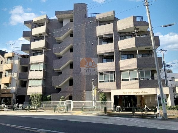パレソレイユ世田谷二丁目外観１｜パレソレイユ世田谷二丁目は平成16年築、6階建てのマンションです。