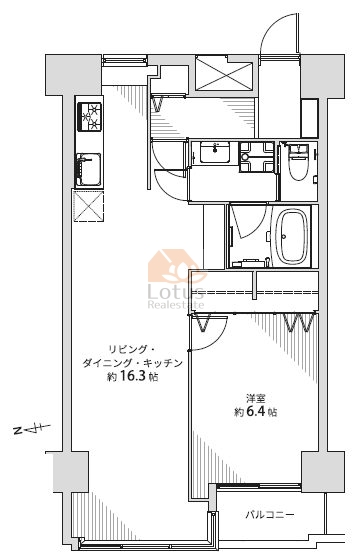 ポセイドンテラス403間取図