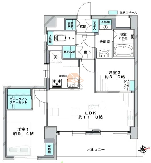 マートルコート西新小岩103間取図