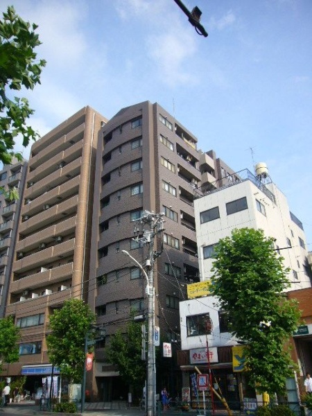 ダイアパレス大島駅前外観｜ダイアパレス大島駅前は平成11年築、10階建てのマンションです。