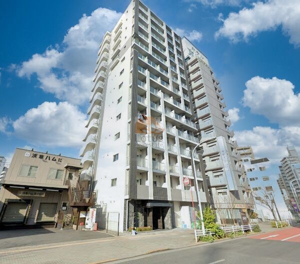 メイングランディア浅草外観２ (1)｜メイングランディア浅草は平成27年築、14階建てのマンションです。