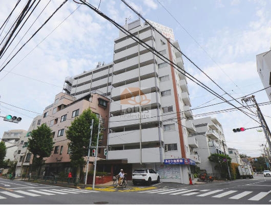 マンション弦巻外観１｜マンション弦巻は、昭和48年築、10階建てのマンションです。