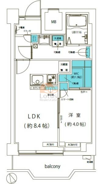 氷川アネックス２号館303間取図