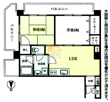 ニューハウス亀戸802間取図