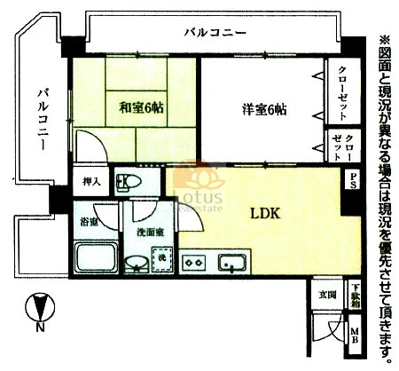 ニューハウス亀戸802間取図