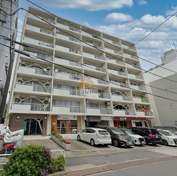 ニュー恵比寿台ハイツ外観２ (1)｜ニュー恵比寿台ハイツは昭和45年築、8階建てのマンションです。