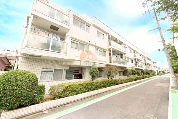 グリーンパーク花畑９外観１｜グリーンパーク花畑９は平成1年築、5階建てのマンションです。
