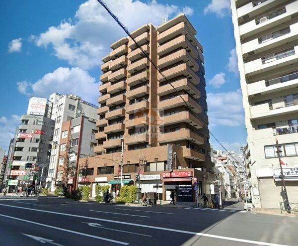 グランドメゾン恵比寿東外観１｜グランドメゾン恵比寿東は昭和56年築、11階建てのマンションです。