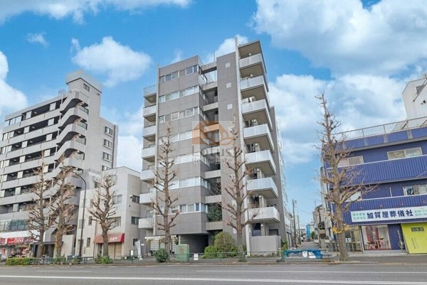 グランドメゾン南阿佐ヶ谷外観１｜グランドメゾン南阿佐ヶ谷は平成７年築、8階建てのマンションです。