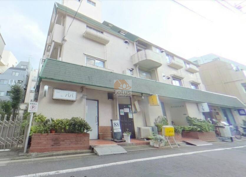 西小山ハイツ外観２｜西小山ハイツは昭和52年築、5階建てのマンションです。