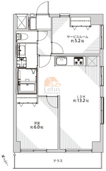 宏和マンション池袋105間取図