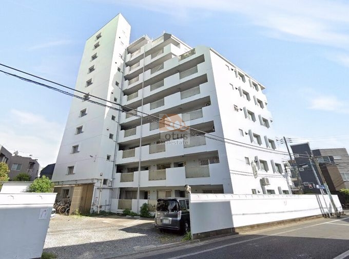 学芸大ダイヤモンドマンション外観２｜学芸大ダイヤモンドマンションは昭和46年築、9階建てのマンションです。