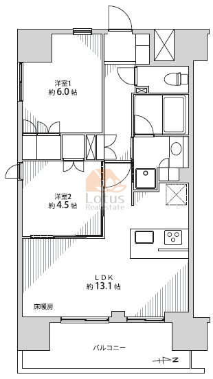 パレステージ秋葉原701間取図