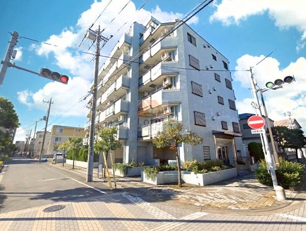 キャニオンマンション綾瀬外観８｜キャニオンマンション綾瀬は平成３年築、7階建てのマンションです。