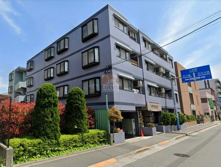 セザール第二小岩外観２｜セザール第２小岩は平成７年築、4階建てのマンションです。