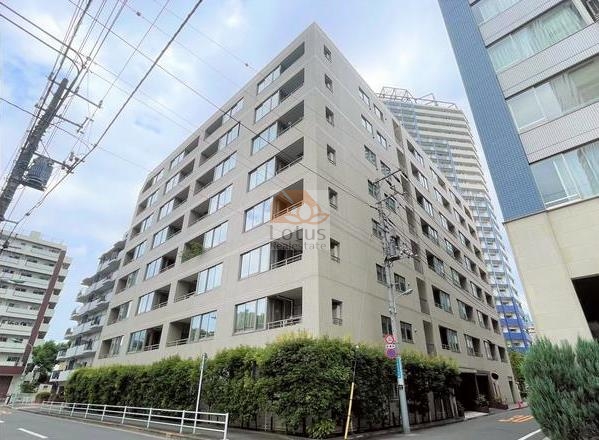 アルス勝どきコモーネ外観２｜アルス勝どきコモーネは、2003年（平成15年）に建てられた8階建てのマンションです。