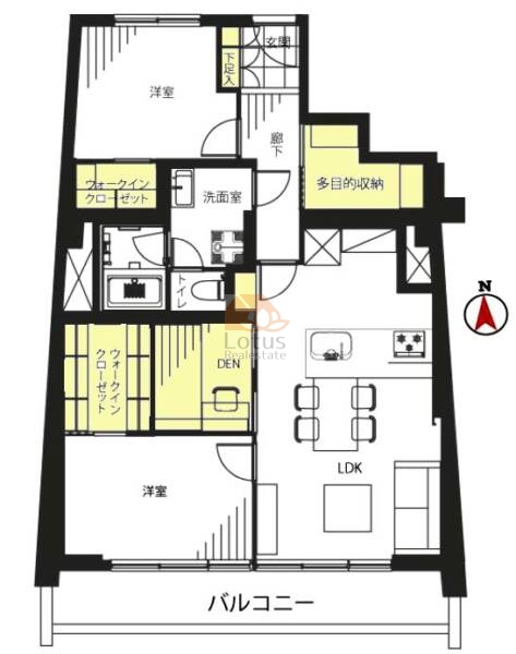 富士見ハイム603間取図