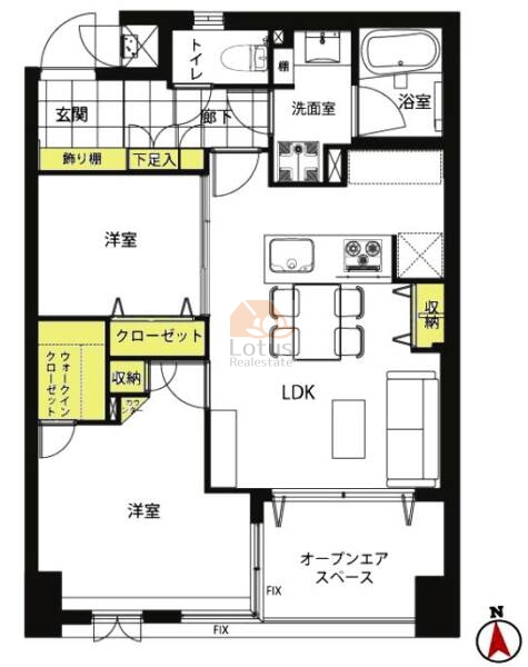 フェイム元浅草アーバンコンフォート602間取図