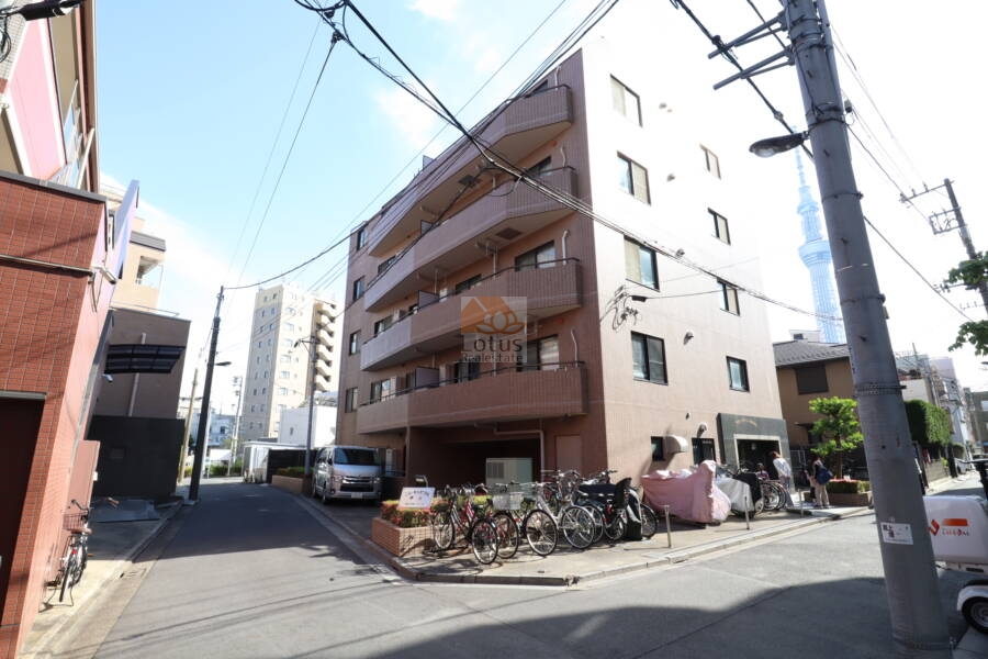 ニューキャピタル押上外観1｜ニューキャピタル押上は平成7年築、6階建のマンションです。