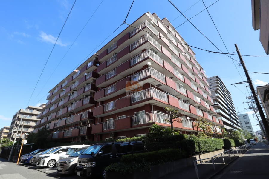 ウェルフェアグリーン南砂外観1｜ウェルフェアグリーン南砂は昭和58年築、9階建てのマンションです。
