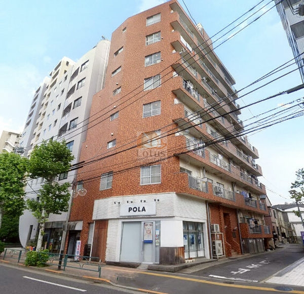 ライオンズマンション高田馬場外観４｜ライオンズマンション高田馬場は昭和55年築、8階建てのマンションです。