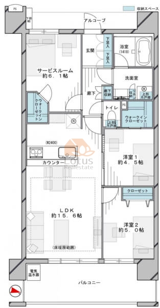 ミオカステーロ小岩802間取図